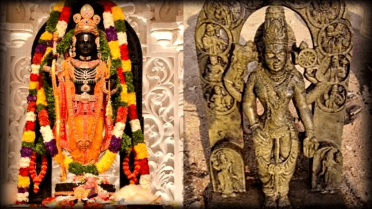 হুবহু রামলালা! প্রাচীন বিষ্ণু মূর্তি, শিবলিঙ্গ মিলল কর্নাটকের নদীতে