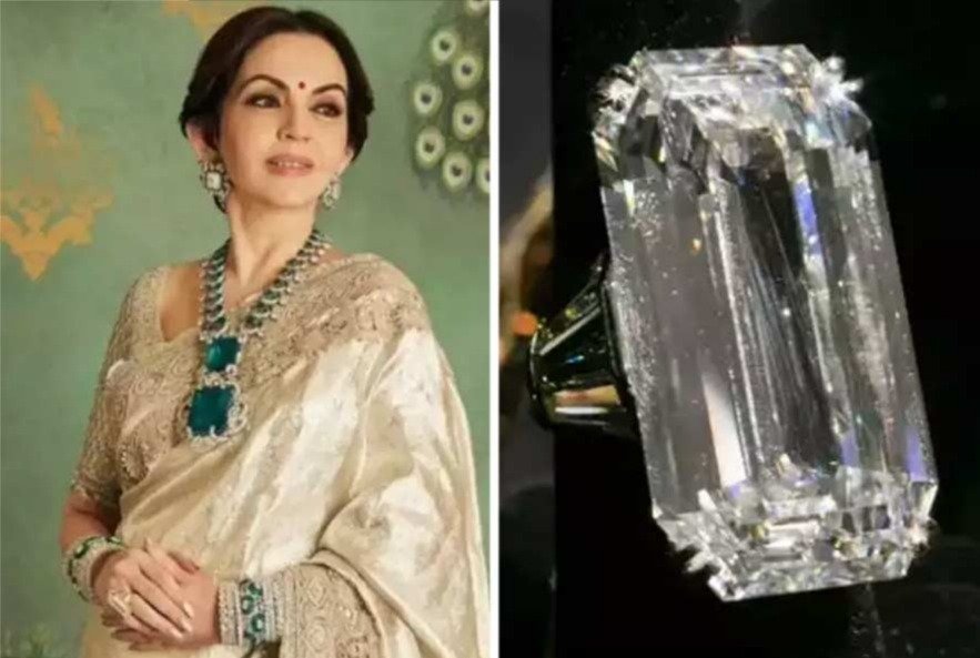 Nita Ambani has a diamond ring from the Mughal period