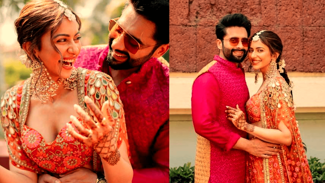 After getting married, Rakul-Jackie ran to visit the family