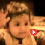 This little girl who is busy dancing is now a heroine, she has just become a mother, can you recognize her?