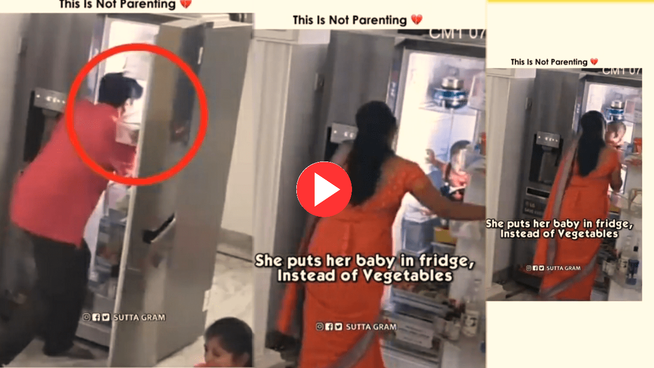 Children instead of vegetables kept in the fridge! Then? Here is the video