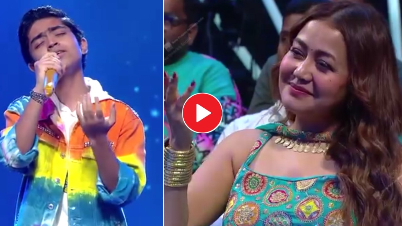 Mohammed Rafi song in Subhar's voice on the stage of superstar singer, Neha Kakkar impressed