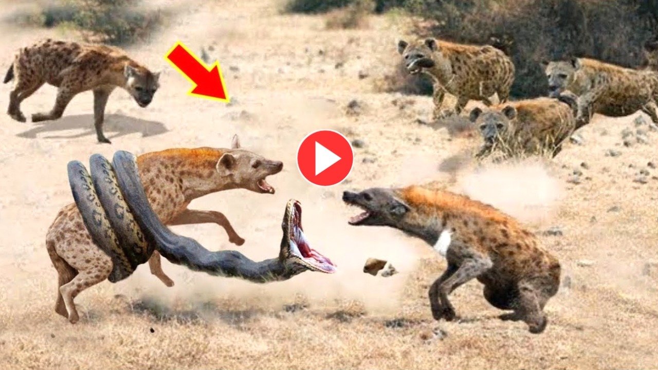 Viral Video: Attack hyenas in groups! The audience will be stunned to see the fight scenes