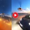 Fireworks stunt in a Lamborghini from a helicopter! YouTuber arrested