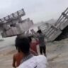 12 million goats in the river! The bridge collapsed before its inauguration in Bihar