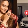 Sonakshi came out of the house to get married, what dress did the bride wear?