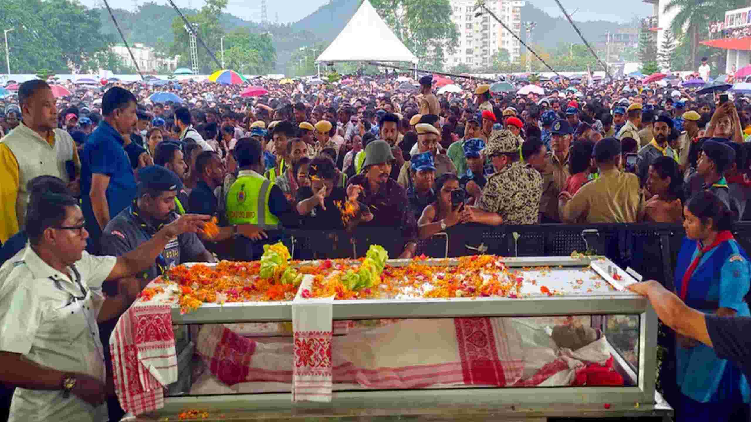 The worlds fourth largest funeral gathering today is the day to bid farewell to Zubeen Garg