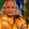 The late legendary scholar of Indian classical music Chhannulal Mishra