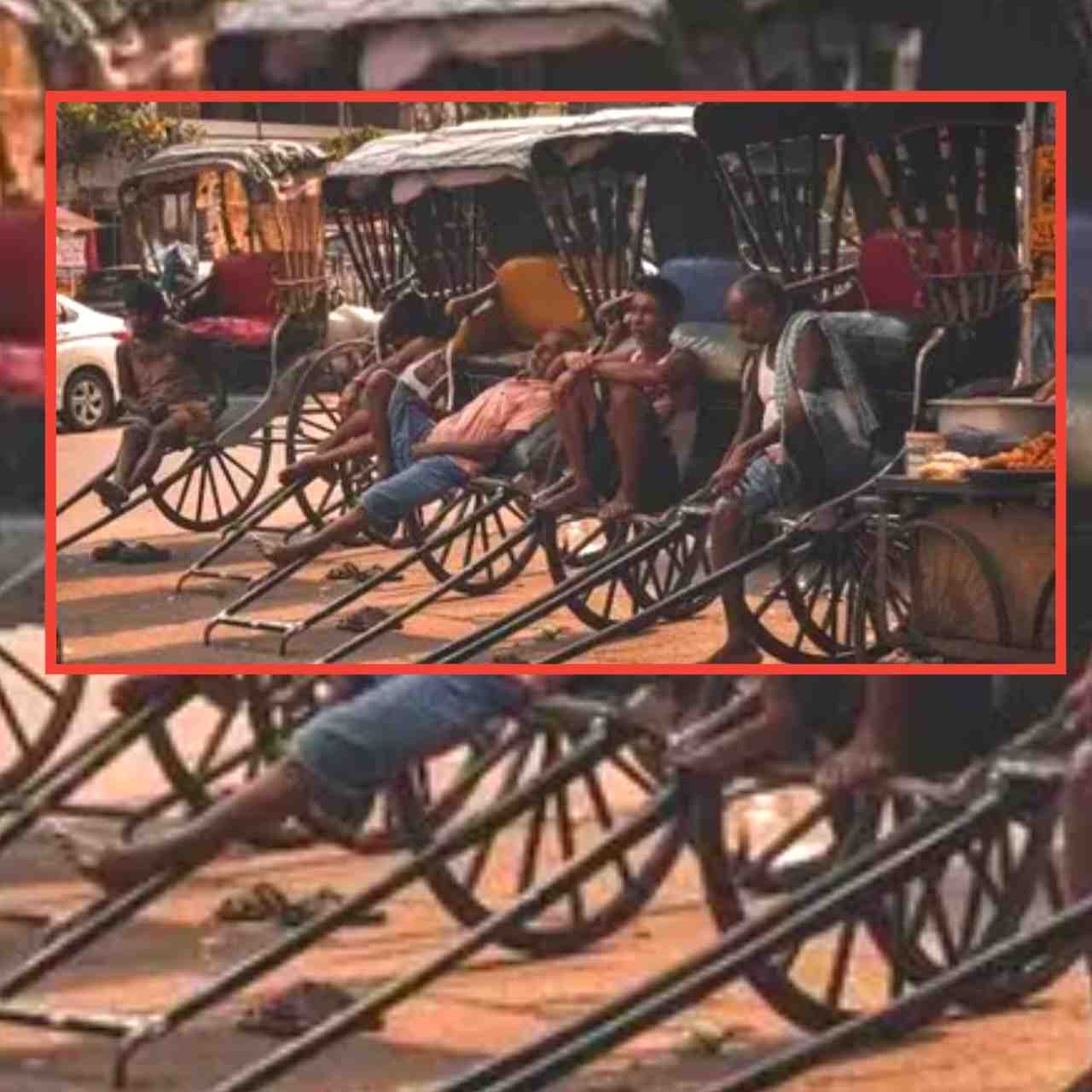 সংকটে উত্তর কলকাতার ঐতিহ্য হাতে টানা রিকশাচালকদের নবান্নের দোরগোড়ায় আবেদন 1