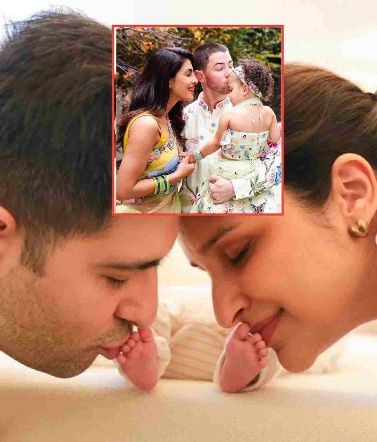 প্রিয়াঙ্কা-নিকের একঝাঁক উপহার, প্রথম মাসেই নীরকে ভরিয়ে দিলেন ‘মিমি মাসি’ ও ‘নিক মেসো’