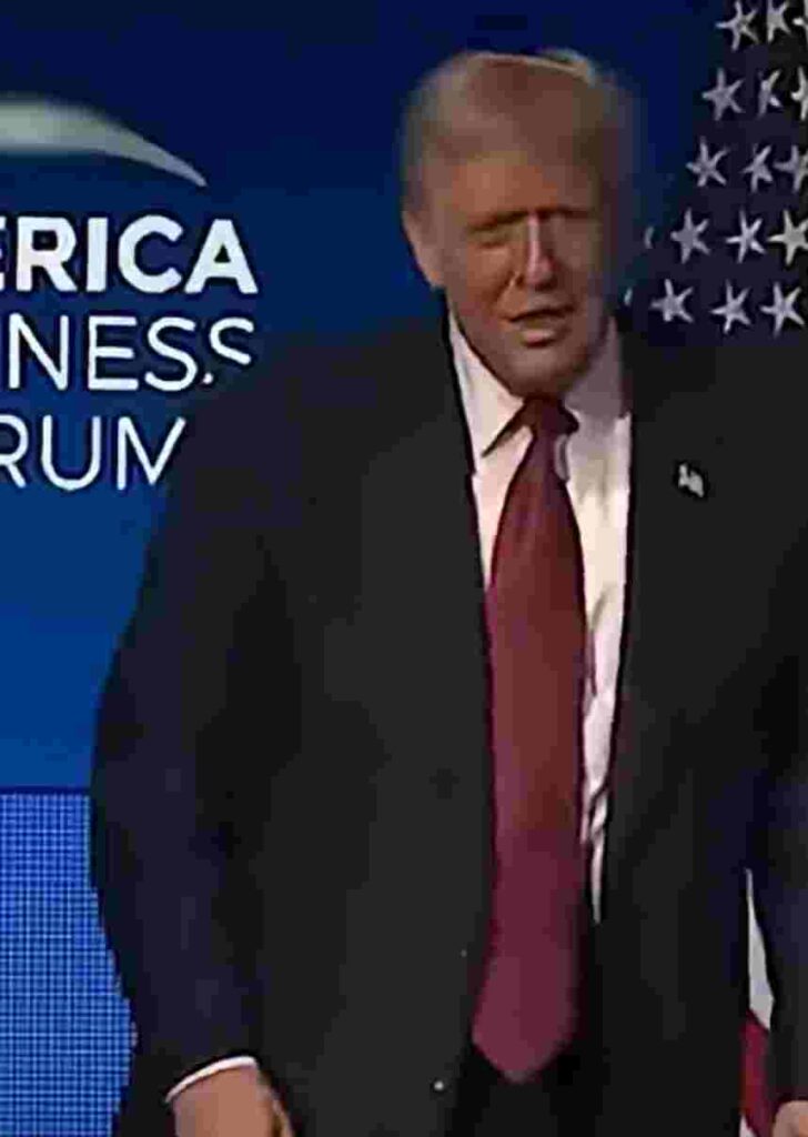 ট্রাম্পের বিখ্যাত “ট্রাম্প ডান্স