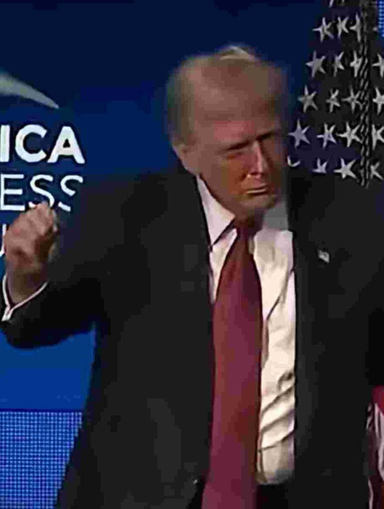 ট্রাম্পের বিখ্যাত “ট্রাম্প ডান্স”