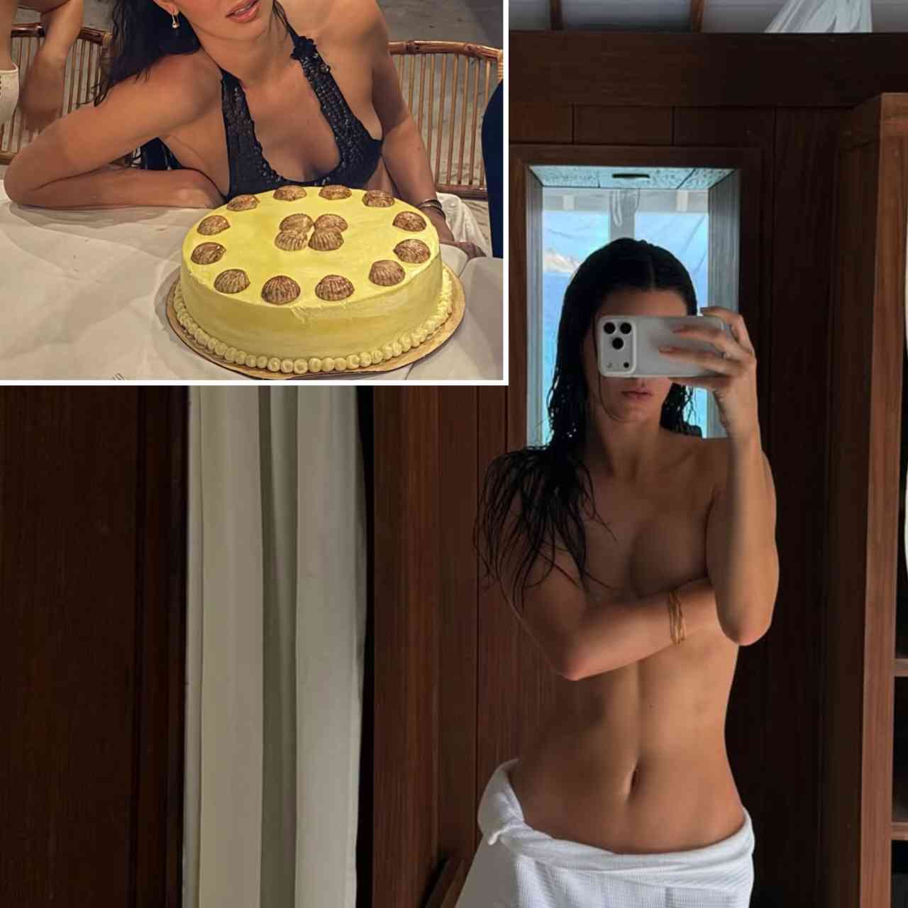 কেন্ডাল জেনারের বিচ-বিকিনি ও নগ্ন ফটোতে নেটপাড়া সরগরম