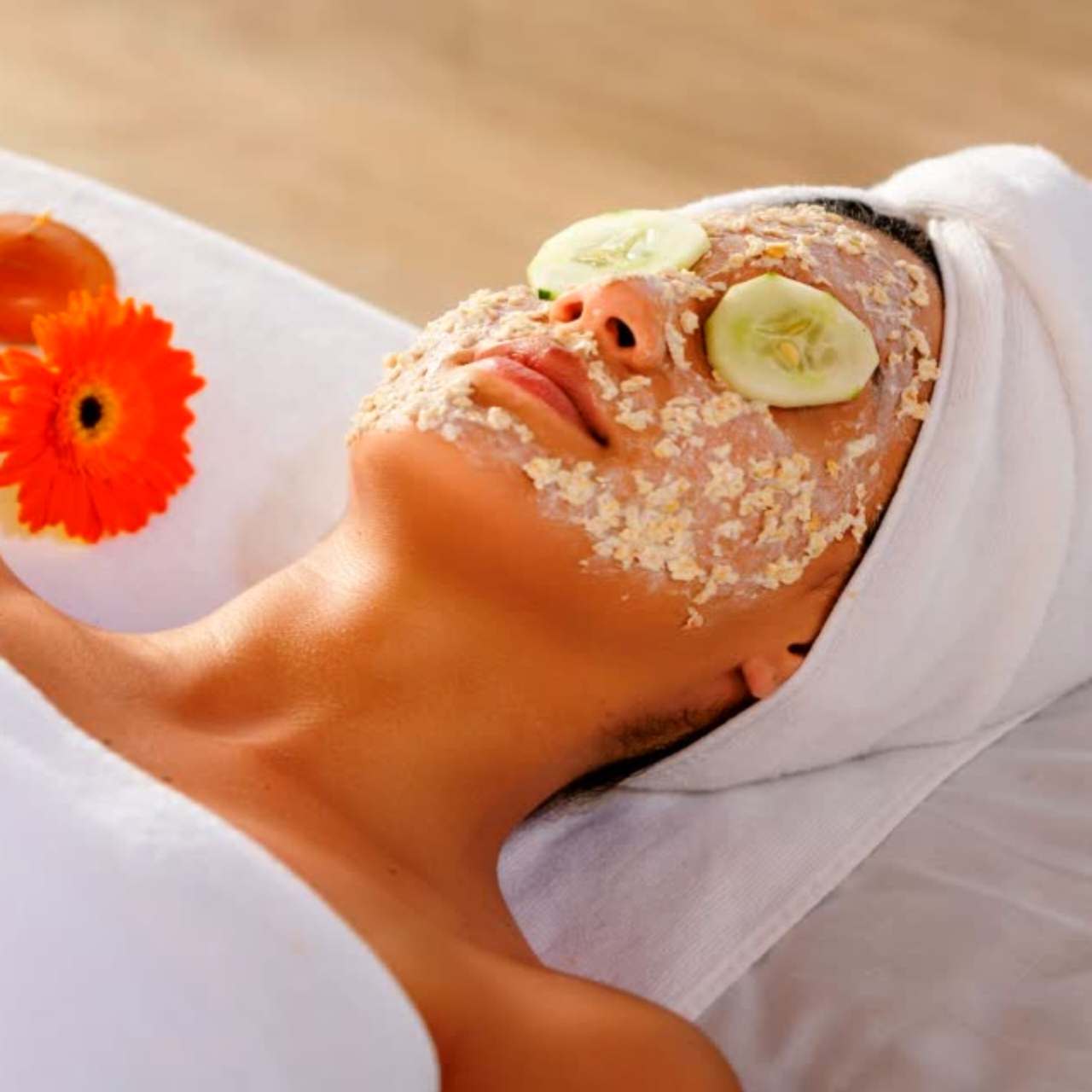 শীতের শুষ্ক ত্বক ও এগজ়িমা কমাতে ওট্‌সের বিশেষ ফেসমাস্ক