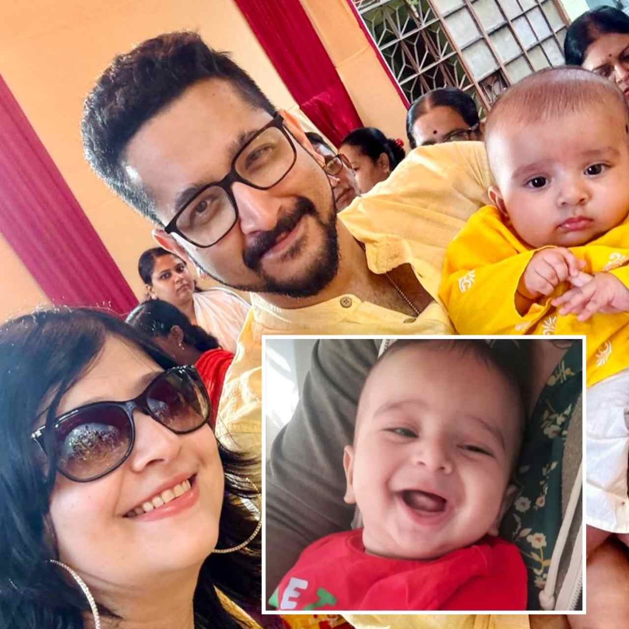 একগাল হাসিতে নিষাদের ছ’মাস পূর্তি, ছেলের আদুরে মুহূর্ত ভাগ করে নিলেন পিয়া–পরম