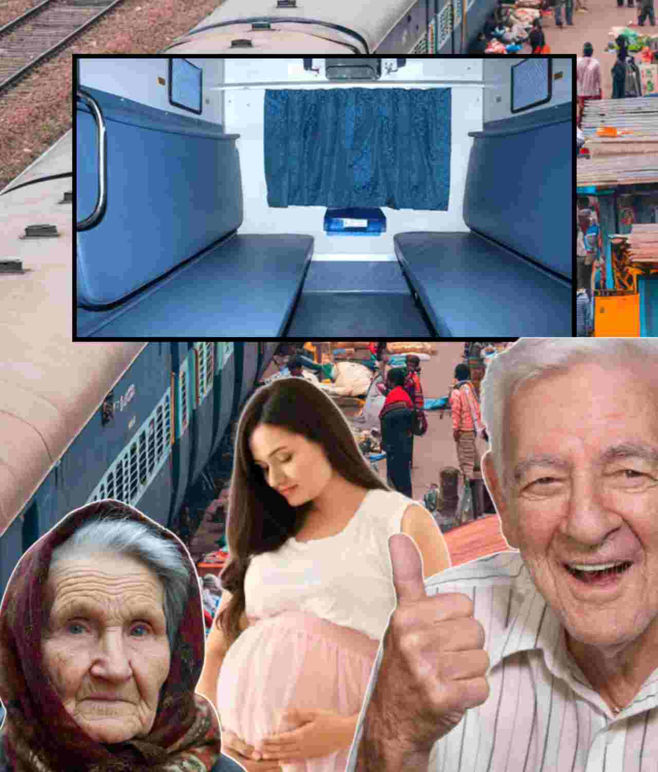 এবার প্রবীণ ও মহিলাদের লোয়ার বার্থ দেবে রেল, স্মার্ট সিস্টেমে বড় বদল