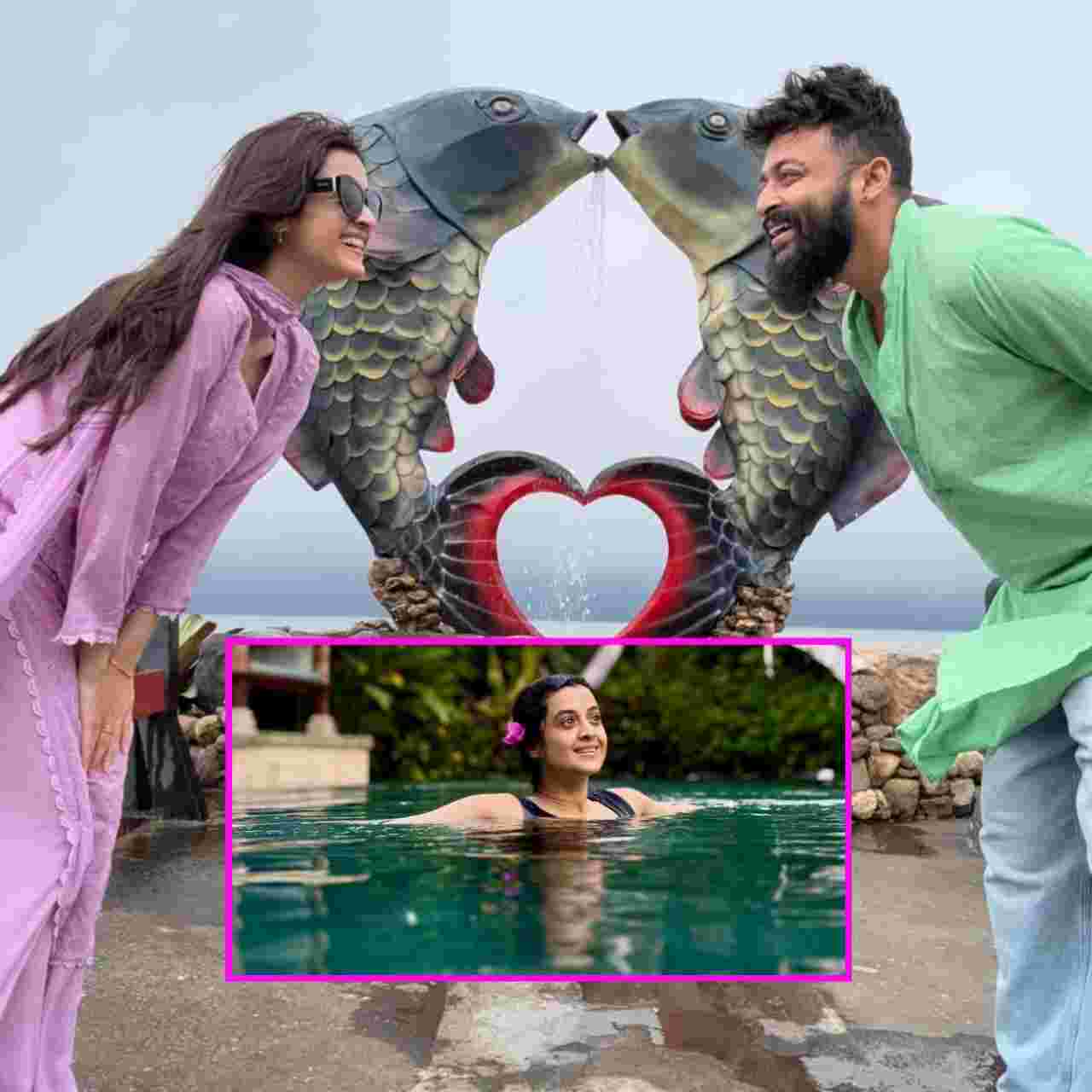 আরও দূরে চলো যাই… দ্বিতীয় বিবাহবার্ষিকীতে ইন্দোনেশিয়ায় ‘হারালেন’ সৌরভ-দর্শনা