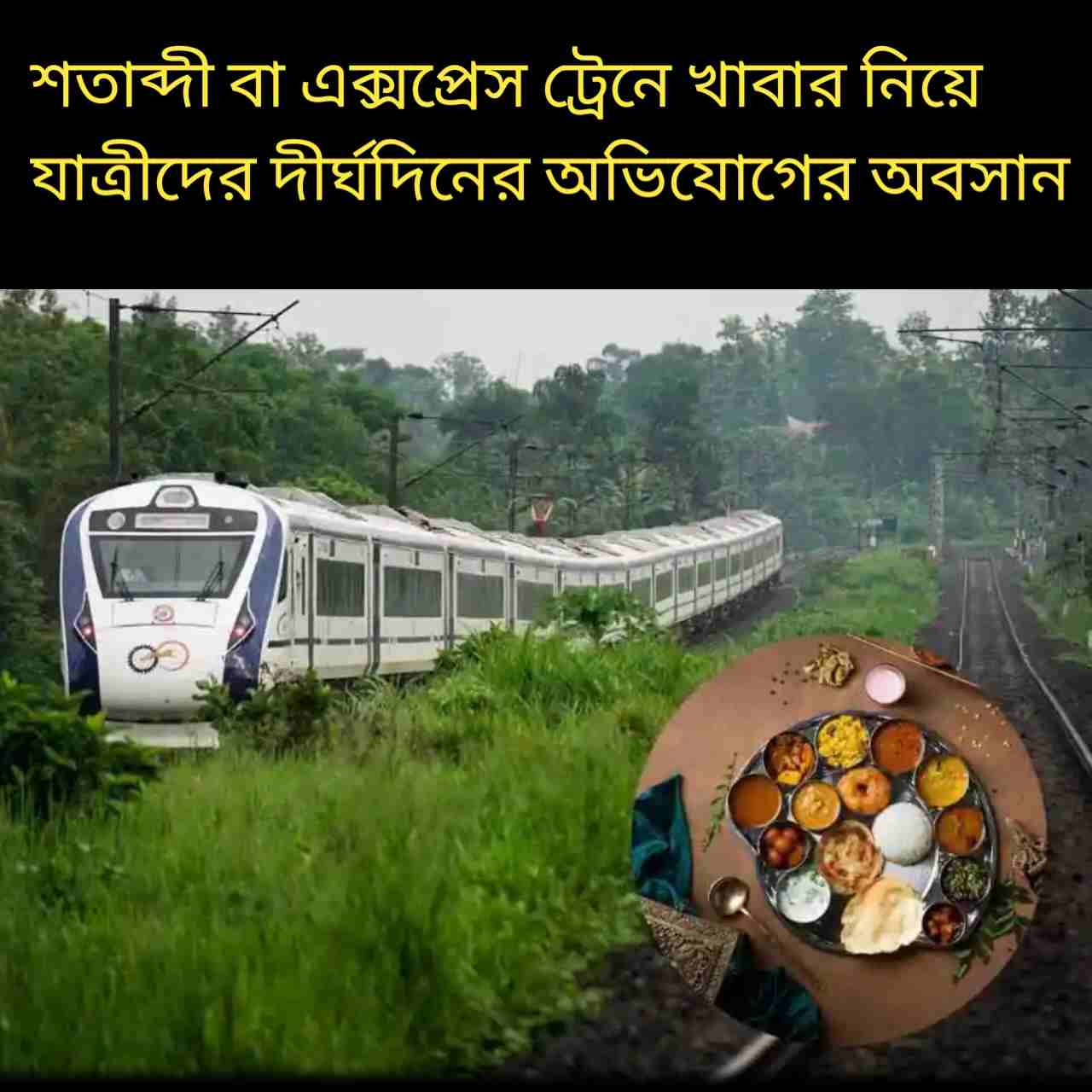 আর নয় বেস্বাদ ট্রেনের খাবার! বন্দে ভারতে এবার নামীদামী রেস্তোরাঁর প্রিমিয়াম ফুড