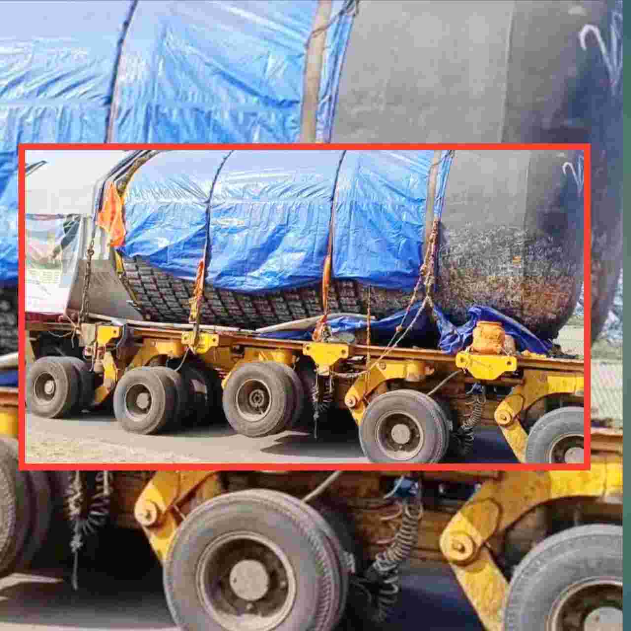 চেন্নাই থেকে চম্পারণ: ৩০ ফুটের, ১.৮ লক্ষ কেজির বিশাল শিবলিঙ্গে দেশজুড়ে ভক্তির জোয়ার