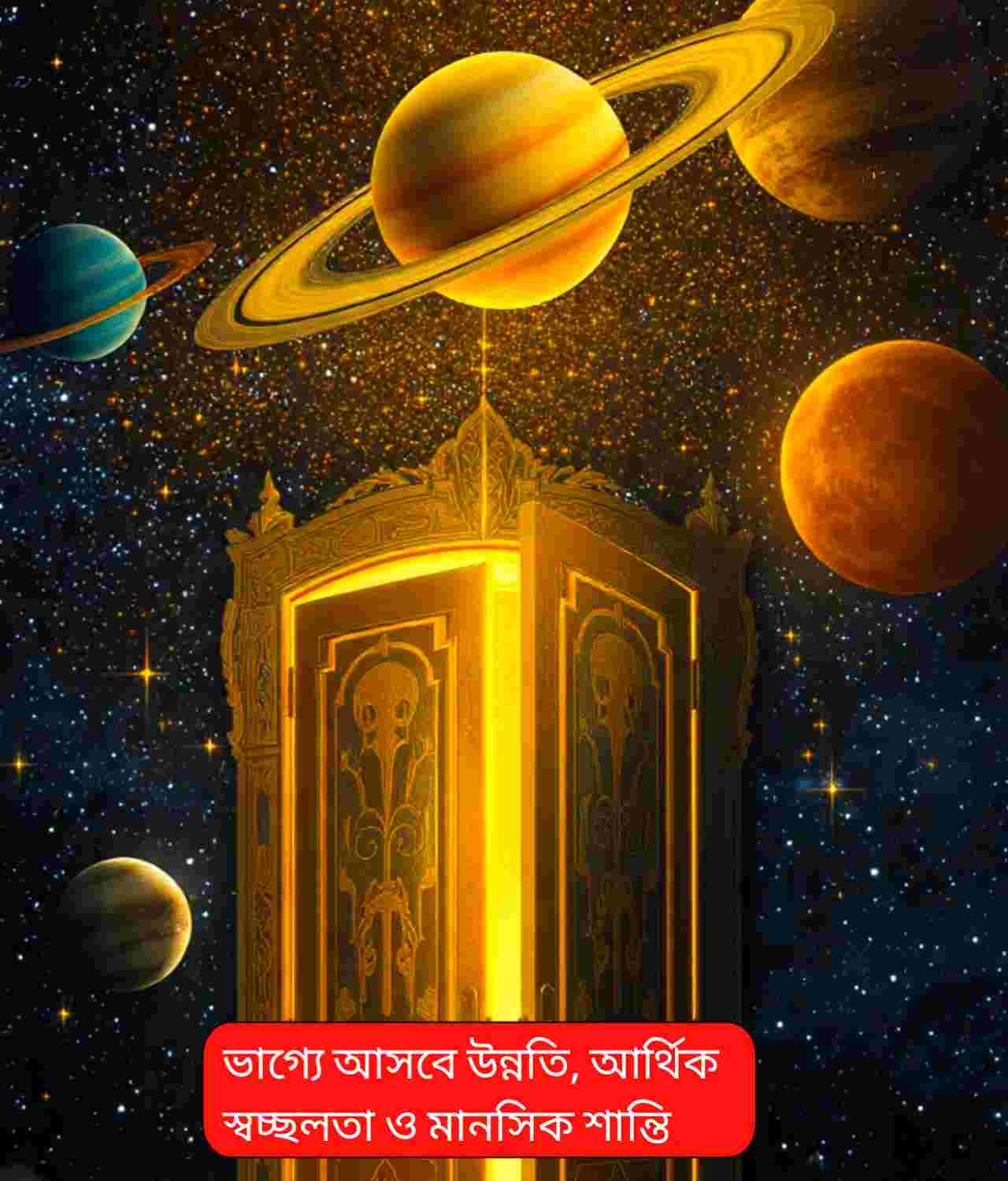 শনির লাভদৃষ্টি ও শুক্রের যুগল প্রভাবে খুলছে সৌভাগ্যের দরজা, ১৫ জানুয়ারি থেকে লাকি ৩ রাশি