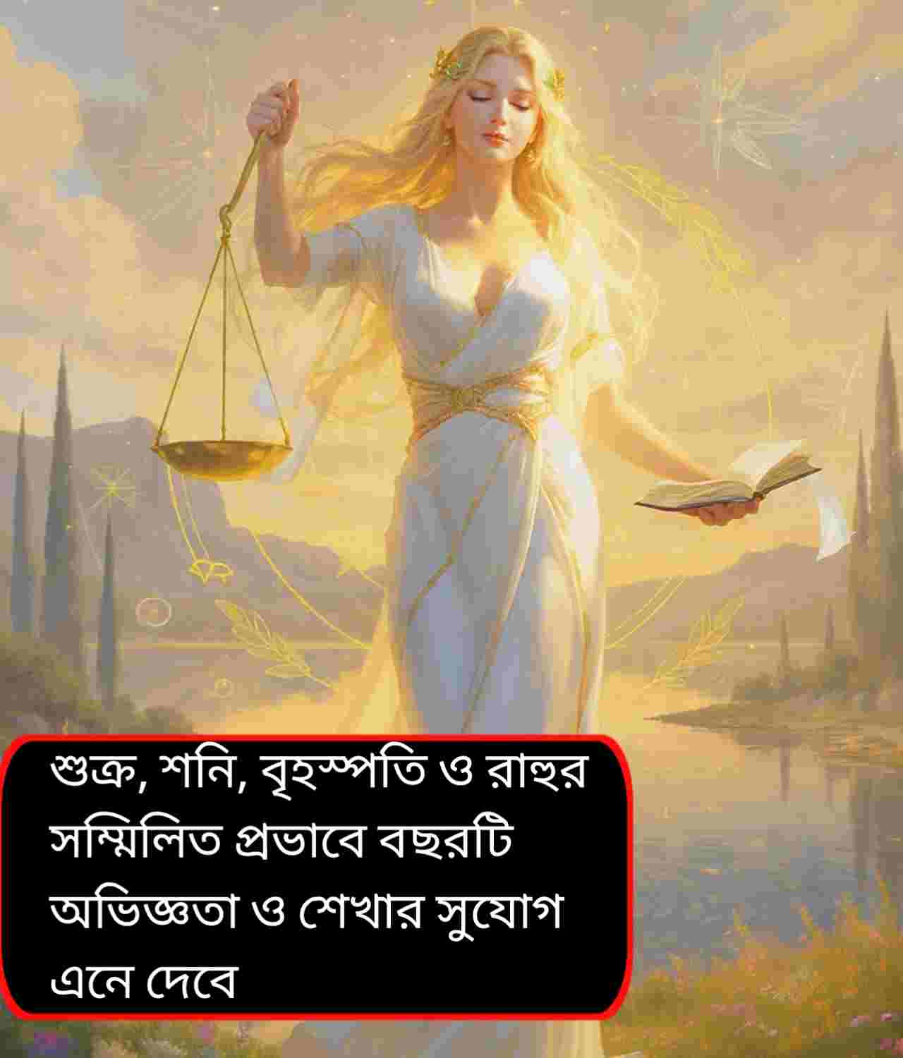 তুলা রাশির জাতকদের জন্য ২০২৬: ধৈর্য, পরিশ্রম ও স্থিতির বছর