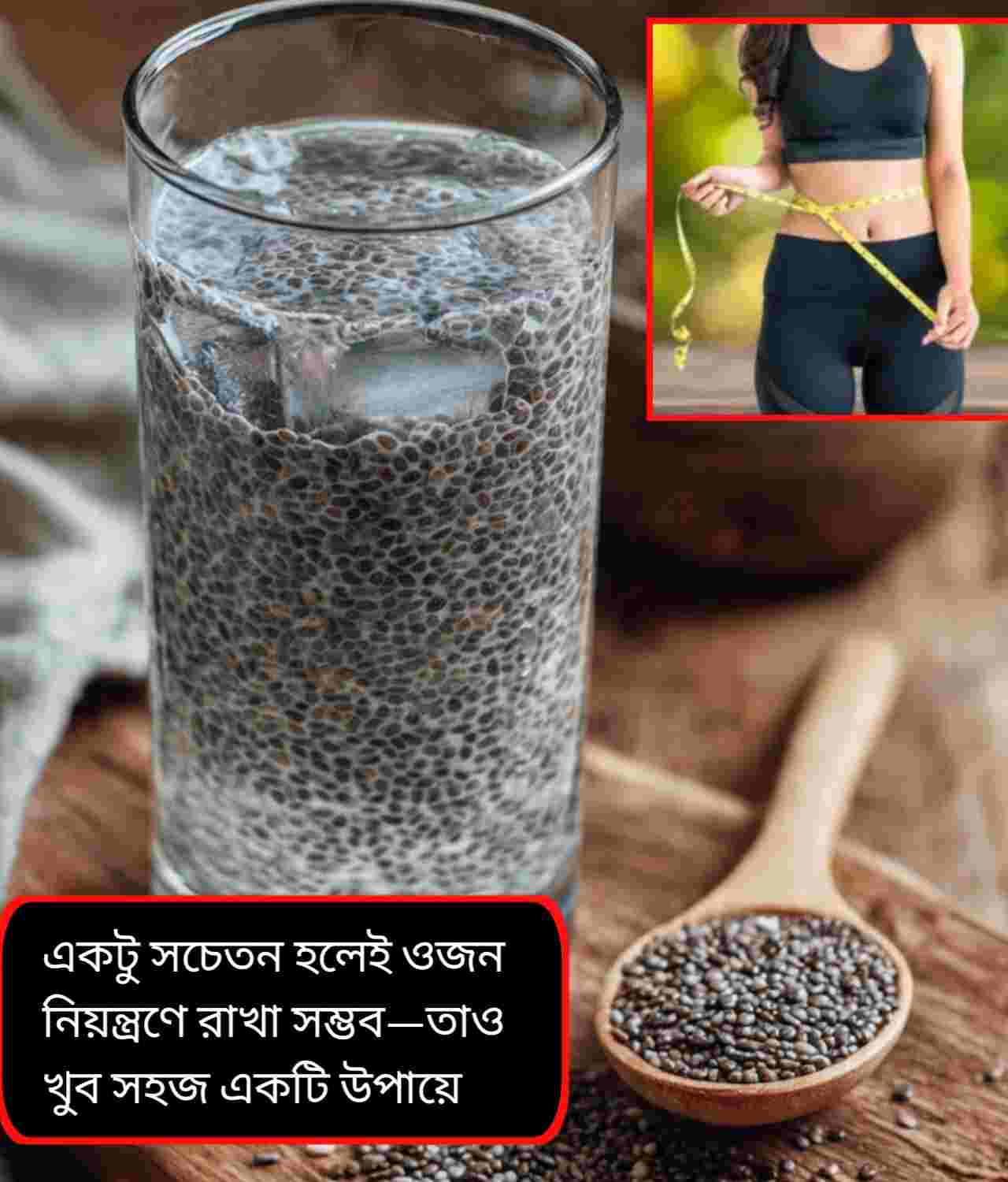 Weight Loss: জলেই লুকিয়ে ওজন কমানোর চাবিকাঠি! চিয়া সিডস দিয়ে সহজ ডায়েট রুটিন