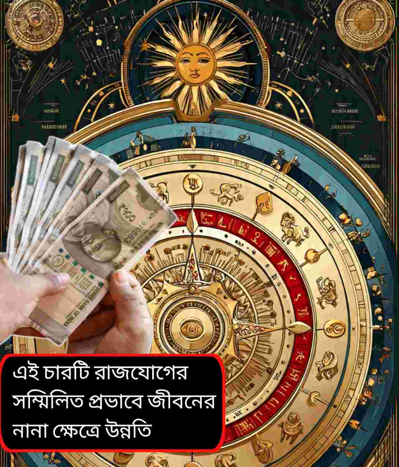 New Year 2026 Shubh Rajyog: চার মহাযোগে বদলাবে ভাগ্য, বছরের শুরুতেই ৩ রাশির গোল্ডেন টাইম