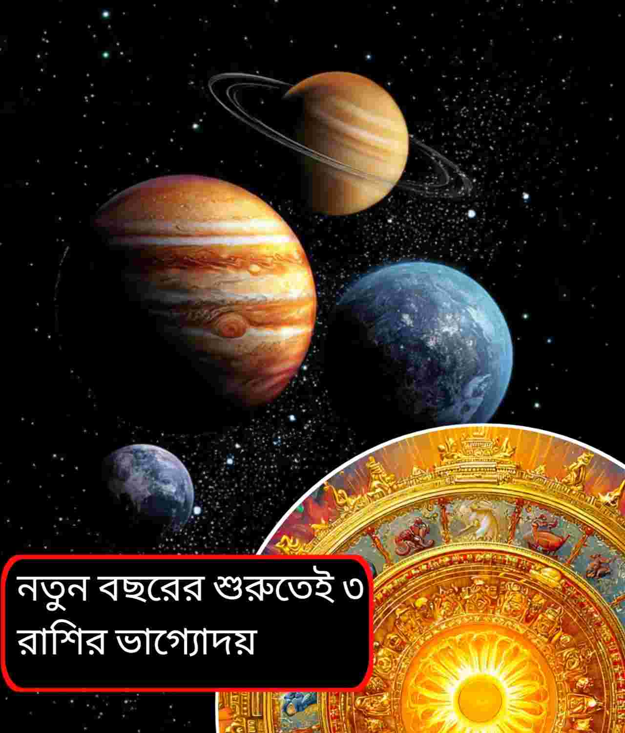 Chaturgrahi Yog 2026: দুর্লভ শুভ যোগে শুরু নতুন বছর, ডাবল লাকি ৩ রাশি