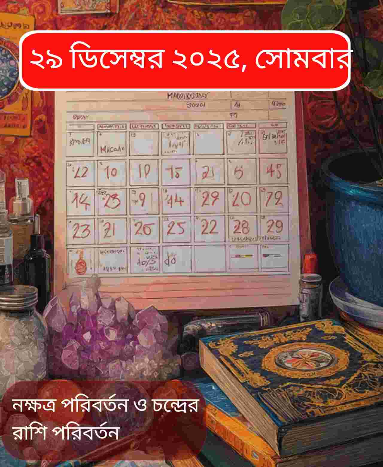 পৌষ শুক্লা নবমীতে পরিঘ যোগ, কখন শুভ কাজ করবেন জানুন আজকের পঞ্জিকা