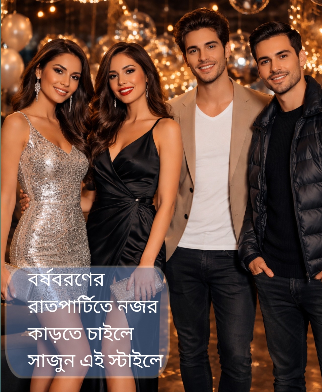 Lifestyle: বর্ষবরণের রাতপার্টিতে স্টাইল স্টেটমেন্ট: কী পরলে নজর কাড়বেন নারী–পুরুষ?
