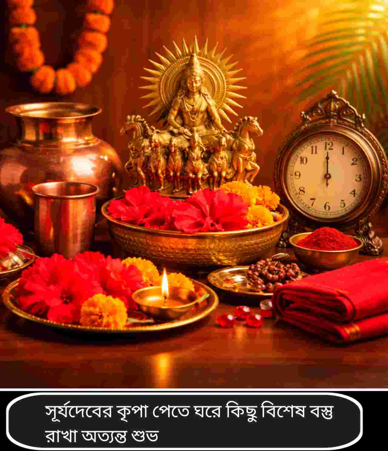 নতুন বছর ২০২৬: সূর্যের কৃপা পেতে ঘরে আনুন এই ৫ শুভ বস্তু