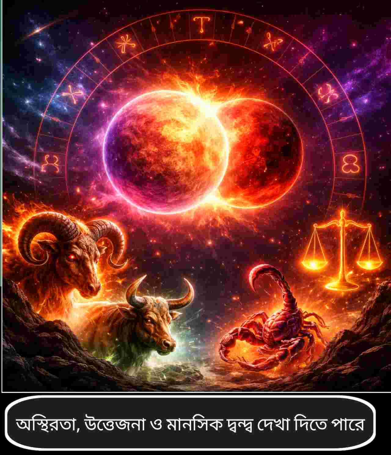 জানুয়ারির শুরুতেই শুক্র–মঙ্গল যুদ্ধ: সতর্ক থাকুন এই ৪ রাশির জাতকরা