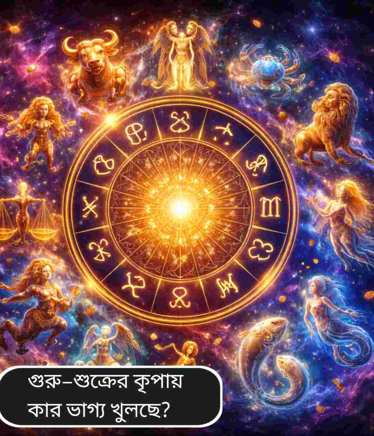 নতুন বছরে গুরু–শুক্রের কৃপা: ২০২৬ সালে কোন রাশির ভাগ্যে সম্পদ, কার জীবনে সতর্কতা