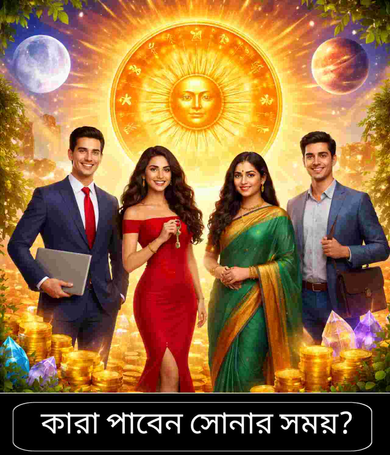 ২০২৬ সালে সূর্যের রাজত্ব: কোন মূলাঙ্কের জাতকদের খুলবে ভাগ্যের দরজা?