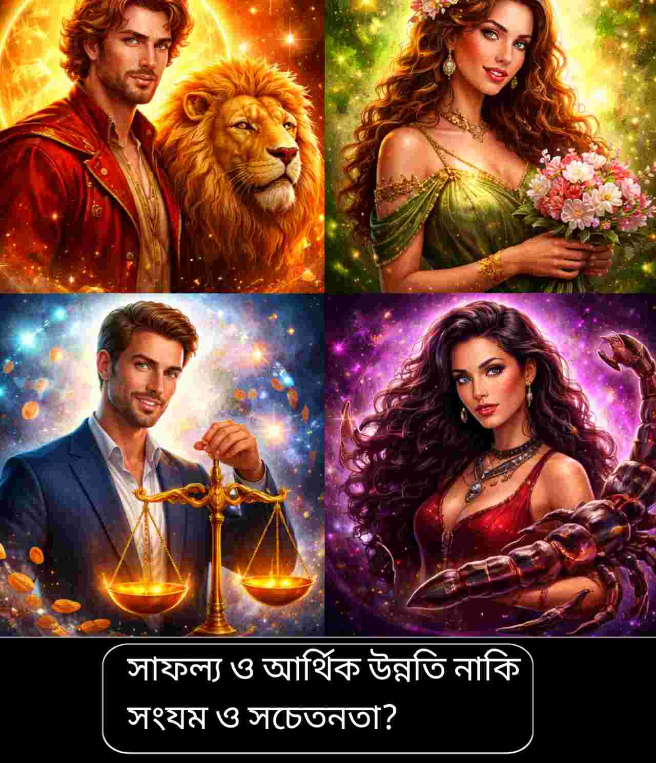 সিংহ থেকে বৃশ্চিক—কার ভাগ্যে কী রয়েছে? | ২ জানুয়ারি ২০২৬