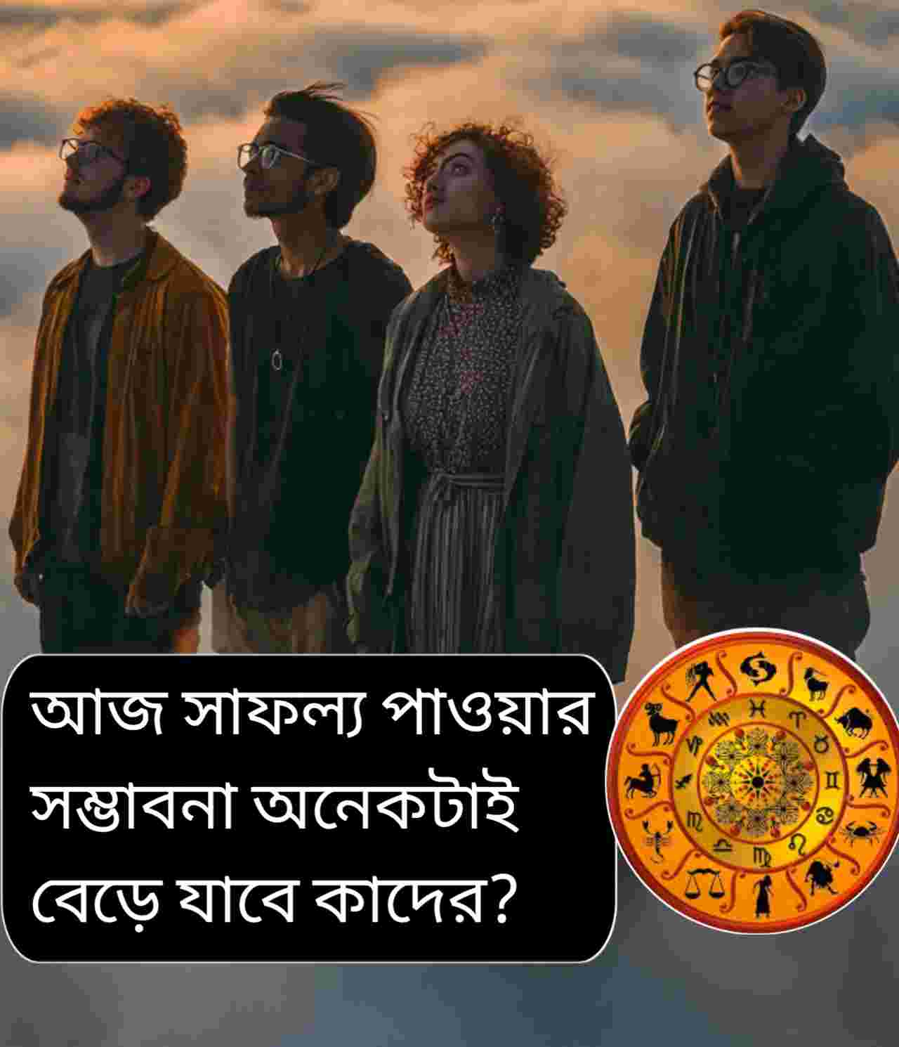 মেষ, বৃষ, মিথুন ও কর্কট—আজ কারা ভাগ্যবান? জানুন শনিবারের বিস্তারিত ভবিষ্যৎবাণী