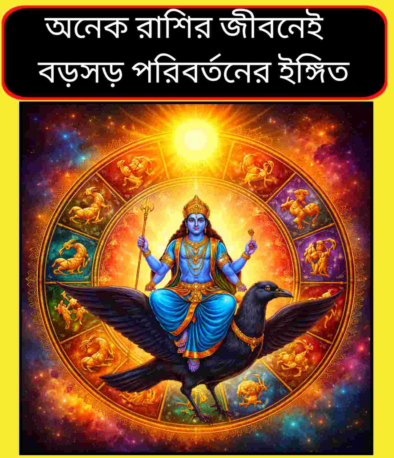 সূর্যের বছরে শনির কৃপা: ২০২৬ সালে কোন রাশির ভাগ্যে উল্টোখাতার ইঙ্গিত