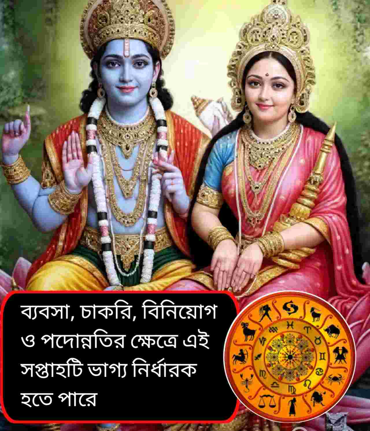 লক্ষ্মী নারায়ণ রাজযোগে কারা পাবেন সাফল্য ও আর্থিক উন্নতি?