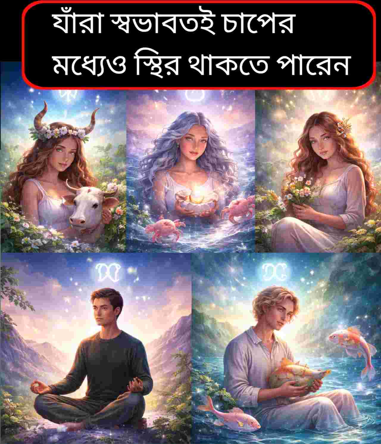 চাপের মধ্যেও যাঁদের মাথা ঠান্ডা থাকে: বাস্তবের ‘শান্তির দূত’ পাঁচ রাশি