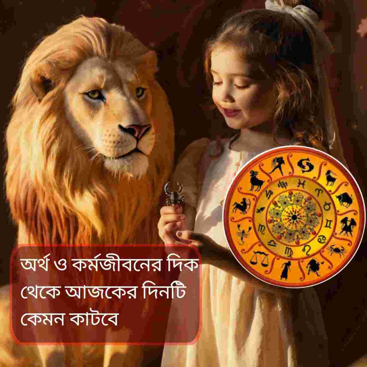 সিংহ, কন্যা, তুলা ও বৃশ্চিক—আজ কার ভাগ্যে লাকি যোগ?
