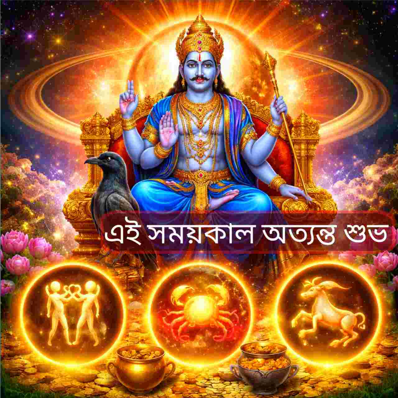 শনির কৃপায় ৩ রাশির ঘুরবে ভাগ্য, আসছে সুখ-সমৃদ্ধির সময়