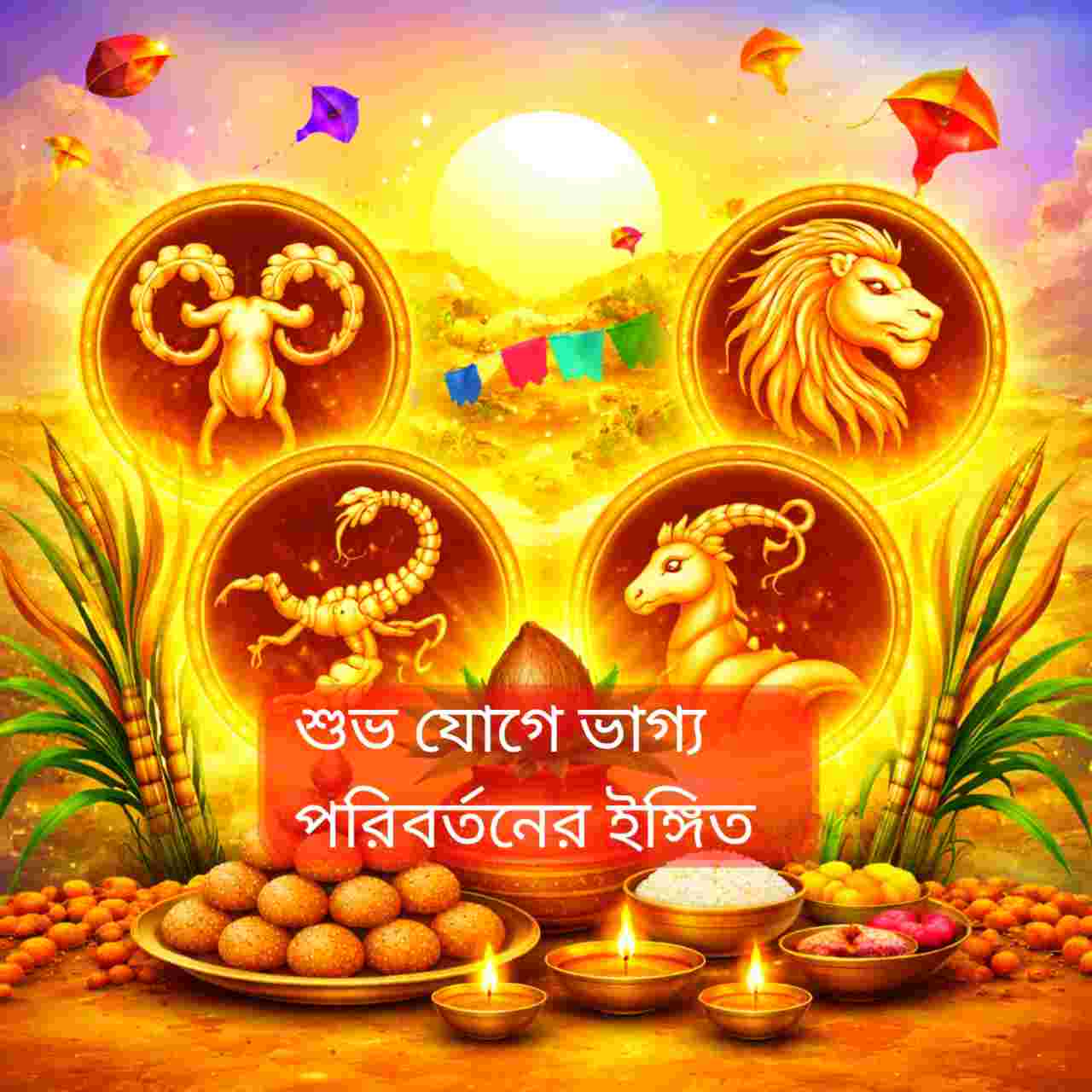 শুভ যোগে বদলাবে ভাগ্য, সোনালি সময় শুরু ৪ রাশির