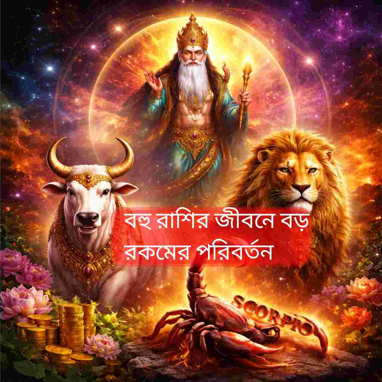 কেতু গোচর ২০২৬: ছায়া গ্রহের কৃপায় তিন রাশির জীবনে আসছে বড়ো পরিবর্তন