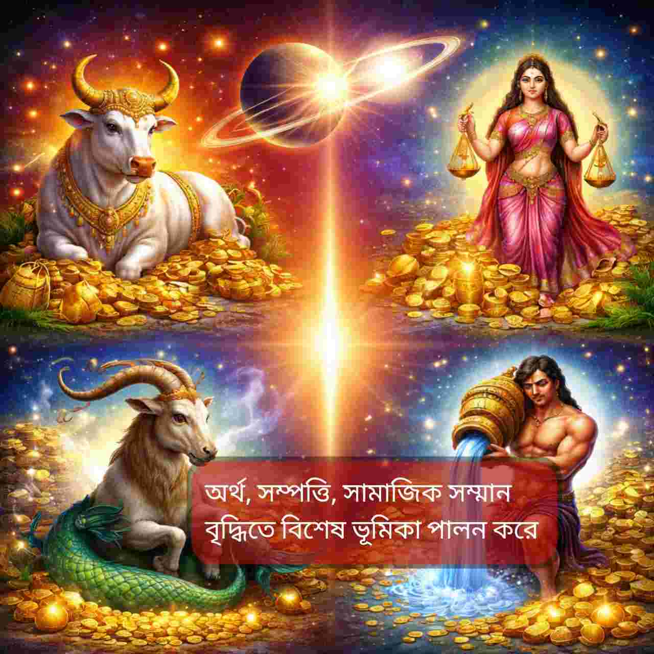 মকর সংক্রান্তিতে শনি-শুক্রের লাভ দৃষ্টি যোগ, চার রাশির জীবনে অর্থ-সম্পত্তির সুবর্ণ সুযোগ