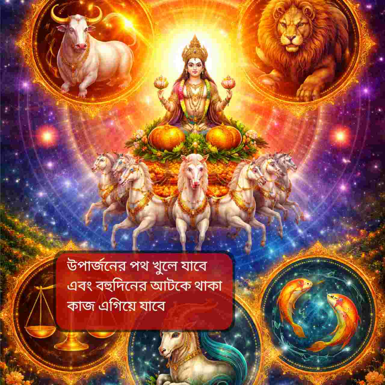 মকর সংক্রান্তিতে সর্বার্থ সিদ্ধি যোগ: বুধবার ভাগ্যের চাকা ঘুরবে ৫ রাশির