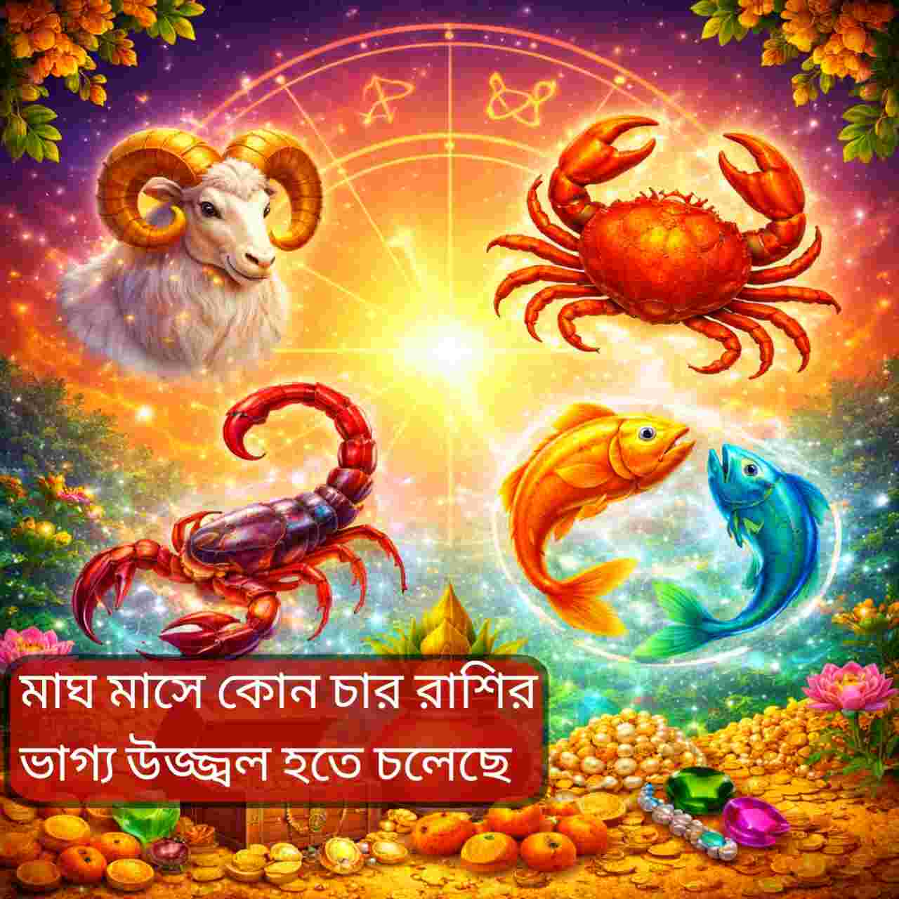 মাঘ মাসে ভাগ্যদেবীর কৃপা, বৃহস্পতি থেকে উজ্জ্বল হবে ৪ রাশির ভবিষ্যৎ