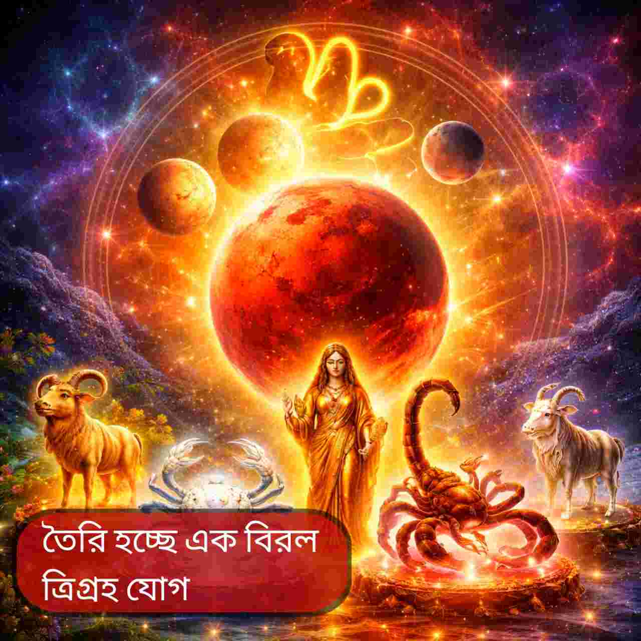 মঙ্গলের উচ্চ রাশিতে গোচর: ত্রিগ্রহ যোগে বদলাতে চলেছে ৫ রাশির ভাগ্য