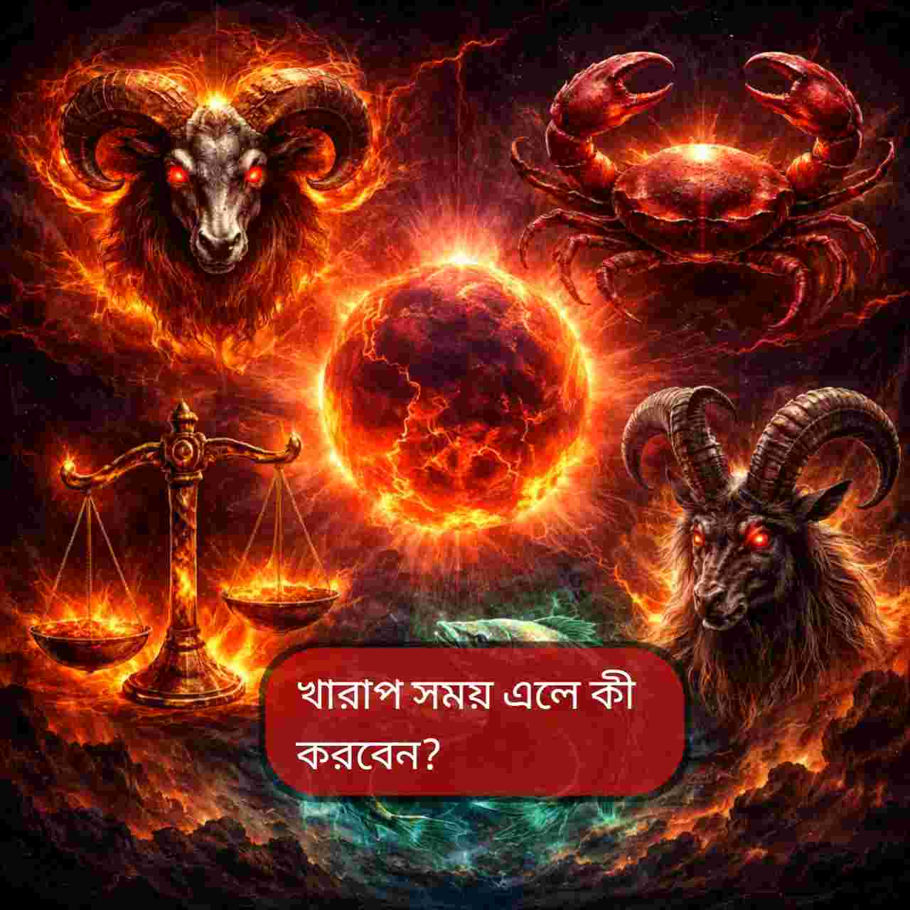 সর্বনাশের সতর্কবার্তা! গ্রহদোষে বিপদের মুখে ৫ রাশি, কী বলছে জ্যোতিষ?