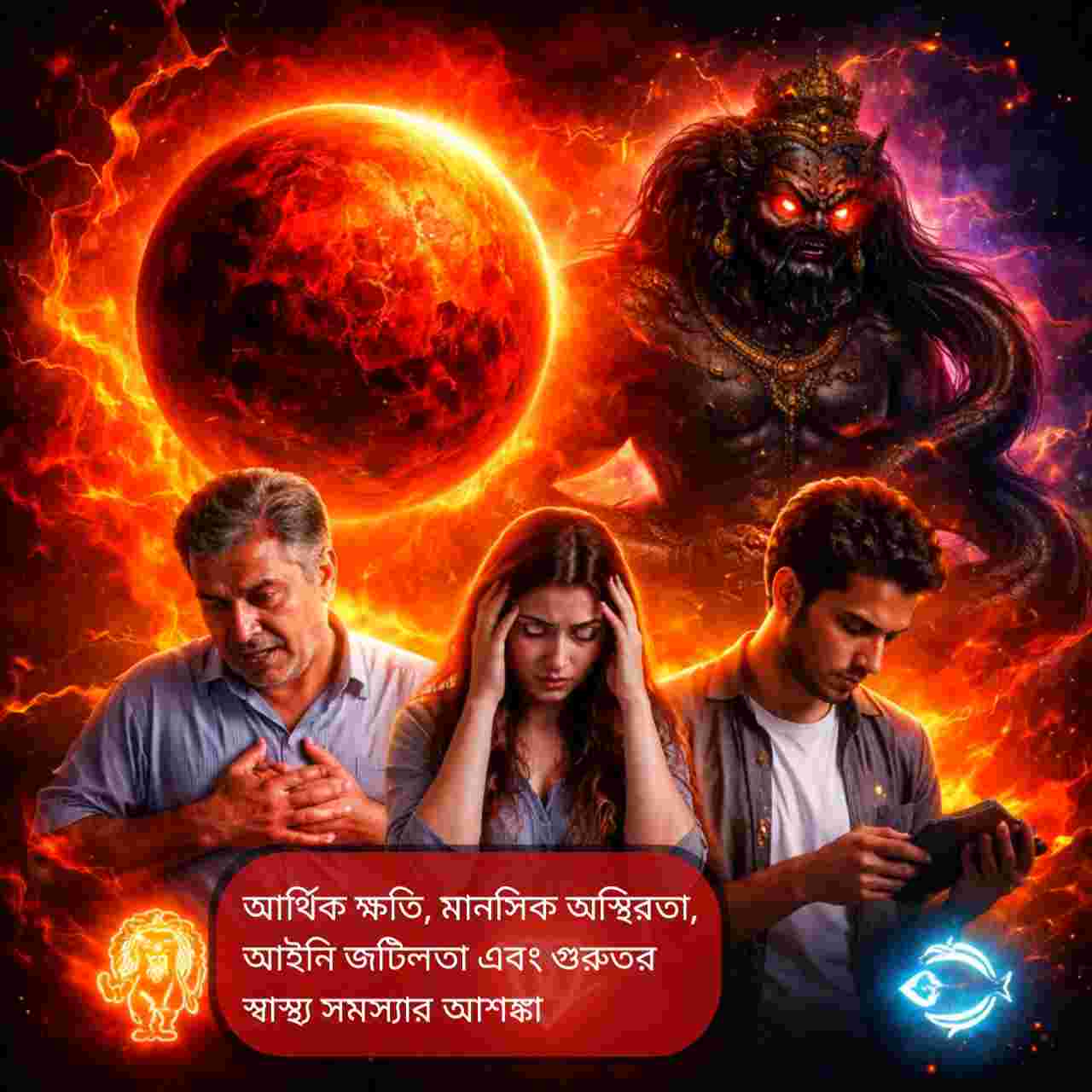 মঙ্গল-রাহুর অশুভ অঙ্গারক যোগে বিপদের আশঙ্কা, ৩ রাশির জন্য কঠিন সময়