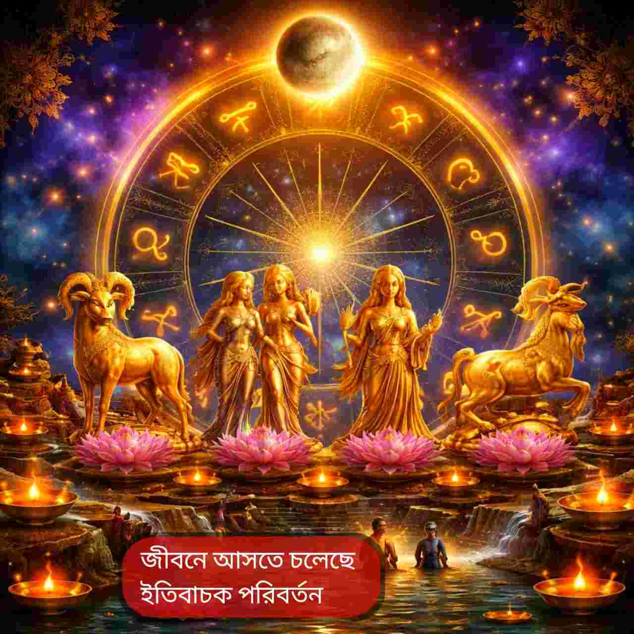 অমাবস্যার অন্ধকারেই সৌভাগ্যের আলো, ভাগ্য খুলছে ৫ রাশির